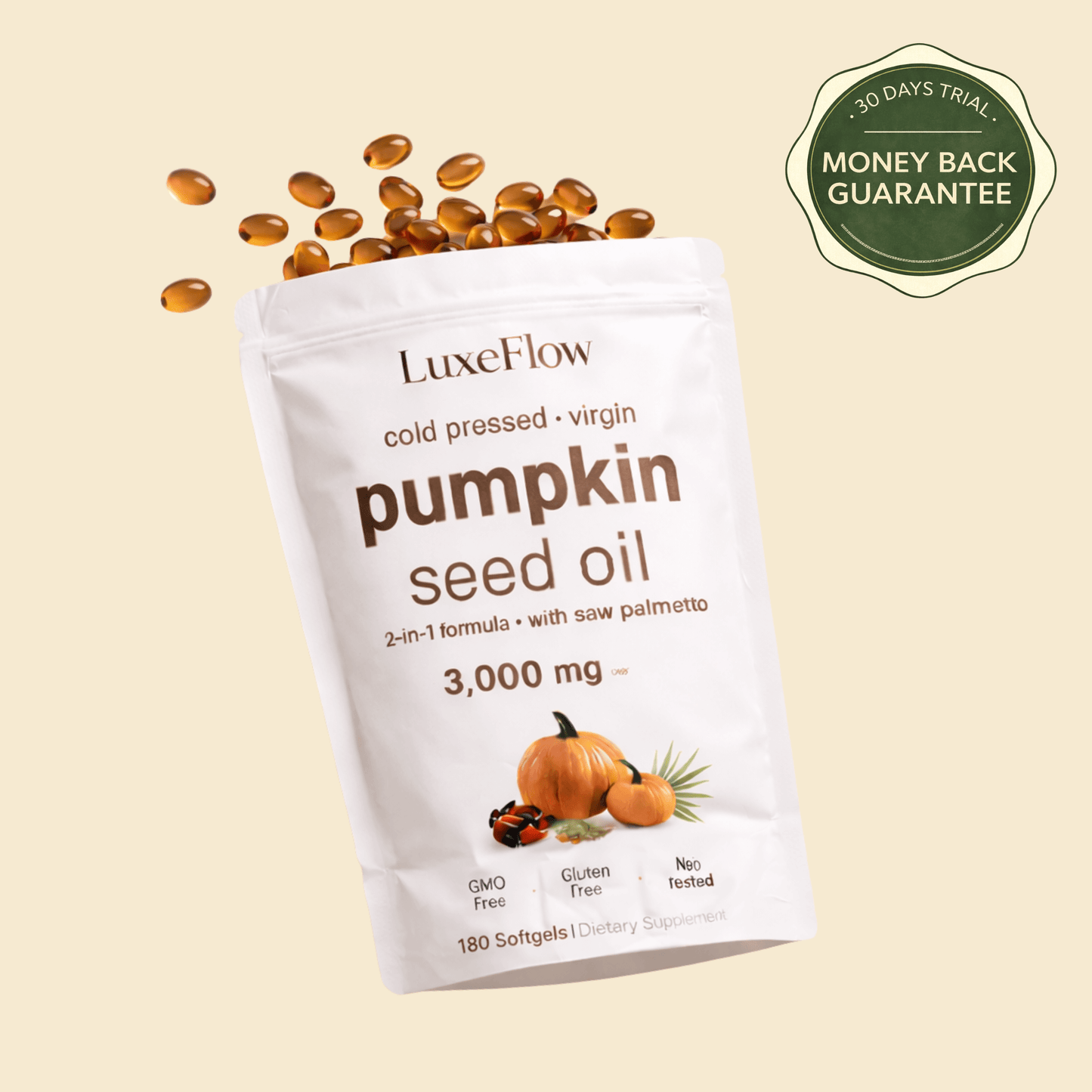 LuxeFlow™ Pumpkin Seed Essence