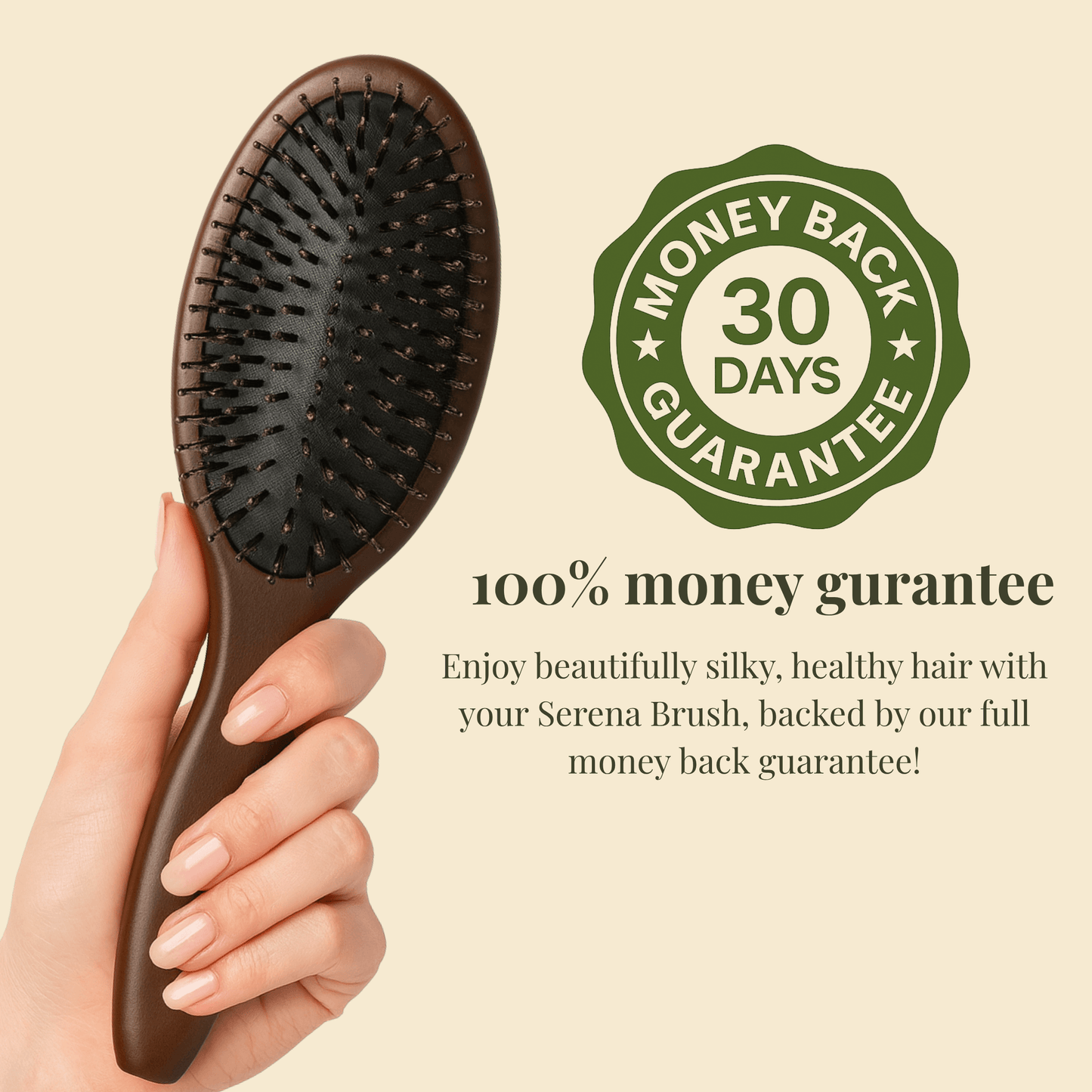 LuxeFlow™ Sereena Hair Brush