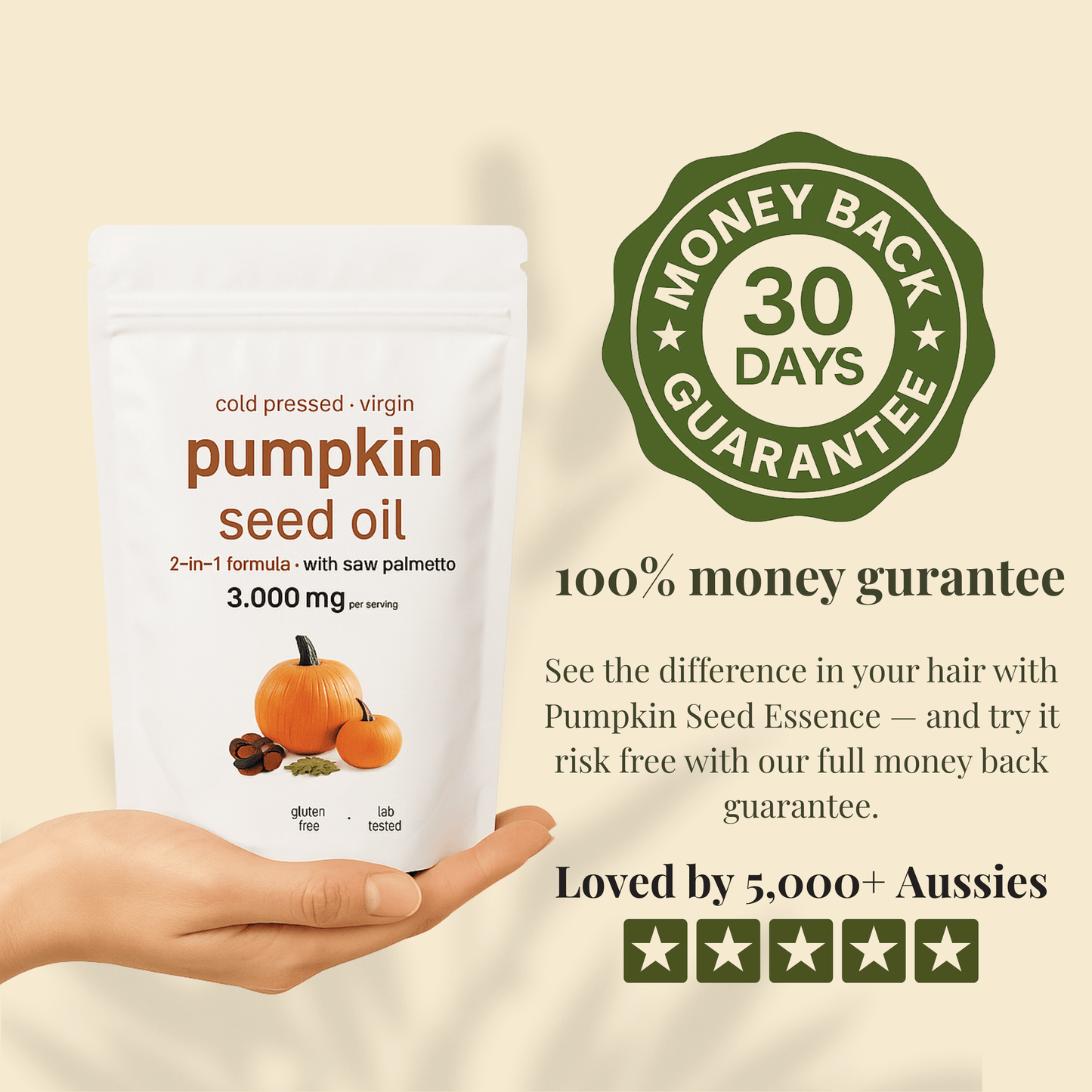 LuxeFlow™ Pumpkin Seed Essence